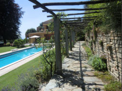 pergola / pool area